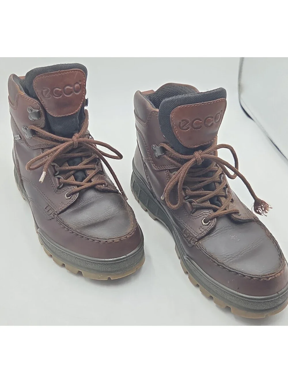 2008 ECCO Track II Track 25 Gore-Tex Bison Leather Hiking Boots US 9-9.5 EU 43